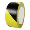 Fita Demarcação De Solo Zebrada 48mm X 30 Metros Cor:Amarelo-Preto - 1