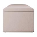 Ver imagem 7 de Recamier Calcadeira Bau 160 Cm Dalia Linho Cru Artte Cru