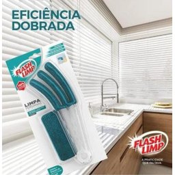 Limpa Persianas De Microfibra - Flash Limp Casa Limpa - 3