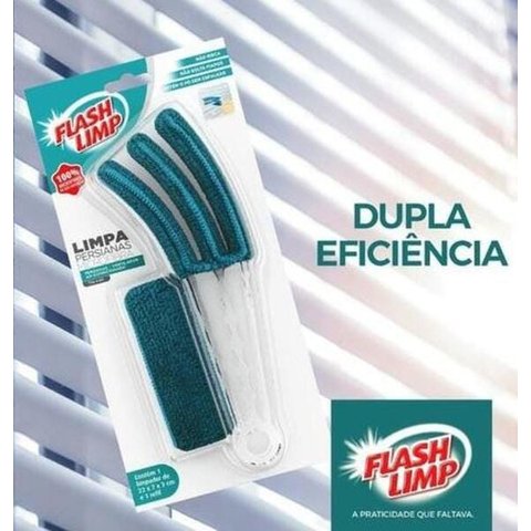 Limpa Persianas De Microfibra - Flash Limp Casa Limpa