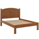 Ver imagem 7 de Cama Casal de Madeira Maciça para Colchão 138x188 Selena F06 Castanho - Lyam Decor
