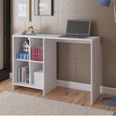 Ver imagem 5 de Conjunto de Escritório 2 Peças 1 Escrivaninha e 1 Estante com 5 Prateleiras Multy Branco