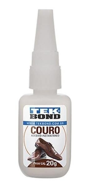 Adesivo Inst Tekbond Couro 20 G Bico Antientupimento