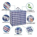 Ver imagem 1 de Sacola Bolsa Grande 70cm com Zíper para Transporte Compras