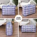 Ver imagem 4 de Sacola Bolsa Grande 70cm com Zíper para Transporte Compras