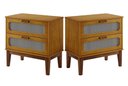 Ver imagem 3 de Kit Mesa de Cabeceira para Cama Quarto Casal Nature 60cm Largura Vintage Classico Retro Reforçada