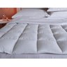 Pillow Top Casal Fibra Siliconizada em Flocos Branco - 138x188cm - 2