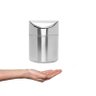 Lixeira de Pia Inox Mini Basculante Lavabo Escritorio 1,5l - 3