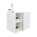 Ver imagem 5 de Conjunto Gabinete para Banheiro Branco 55cm sem Cuba Harpia