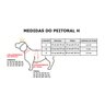 Kit Peitoral H + Coleira + Guia Piazza Para Cachorros Tamanho G - 8