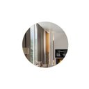Ver imagem 1 de Painel Decorativo Redondo Espelhado 45cm Es10 Dalla Costa - Off White