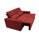 Ver mais imagens de Conjunto de Sofá 3 e 2 Lugares Retrátil e Reclinável Cama Inbox Slim 2,00x1,50M Velusoft