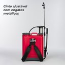 Ver imagem 5 de Pulverizador Agrícola Costal Manual Bpc20m 20 Litros Branco