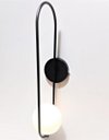 Ver imagem 2 de Arandela Luminária de Parede Jabuticaba Alamin- Le21/1g-preto
