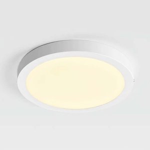 Luminaria Plafon Sobrepor Moderno Led 3 Tons Teto Decoração Iluminação Escritorio Empresa Sala Quart