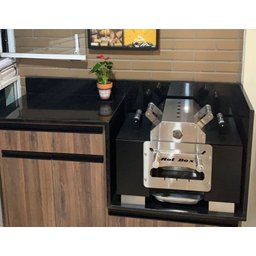 Churrasqueira Sem Fumaça Para Apartamento Hotbox Costela 1 grelha + 3 espetos - 9