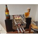 Ver imagem 5 de Churrasqueira sem Fumaça para Apartamento Hotbox Costela 1 Grelha + 3 Espetos