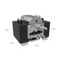 Ver imagem 2 de Churrasqueira sem Fumaça para Apartamento Hotbox Costela 1 Grelha + 3 Espetos