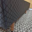 Ver imagem 2 de Base Box Queen Somier Preta 158x198x25 + Pés