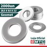 2000 Pçs - ARRUELA LISA SAE 1010/20 26,5 X 9,0 X 3,2 Geomet - 2