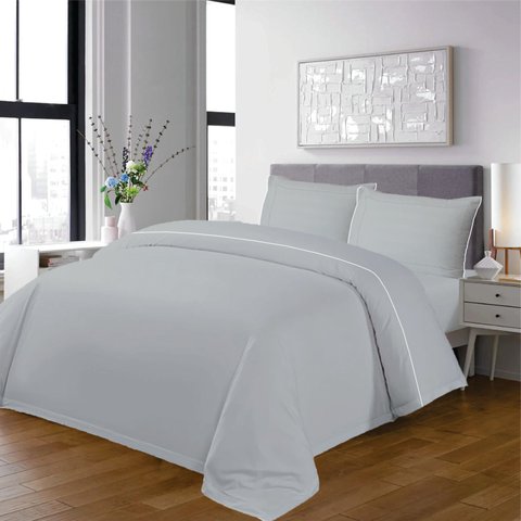 Jogo de Cama Mônaco King 4 Peças - 100% Algodão