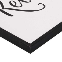 Quadro Decorativo Barcelona Relax Preto 24x24cm - 3