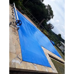 Capa de proteção para piscina-6,5x3,5 - 10