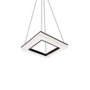 Ver imagem 1 de Lustre Pendente Newline Pixel 496 Led Bivolt Preto 3000k Luz Amarela