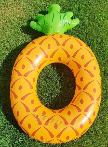 Boia Inflável Abacaxi 120cm | MadeiraMadeira