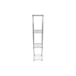 Estante de Aço Cromado com 4 Prateleiras Rack Aramados 1005 - 1