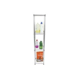 Estante de Aço Cromado com 4 Prateleiras Rack Aramados 1005 - 2