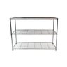 Estante de Aço Cromado com 3 Prateleiras Rack Aramados 1039 - 3