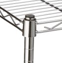 Ver imagem 6 de Estante de Aço Cromado com 4 Prateleiras Rack Aramados 1040