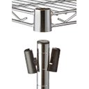 Ver imagem 4 de Estante de Aço Cromado com 4 Prateleiras Rack Aramados 1040