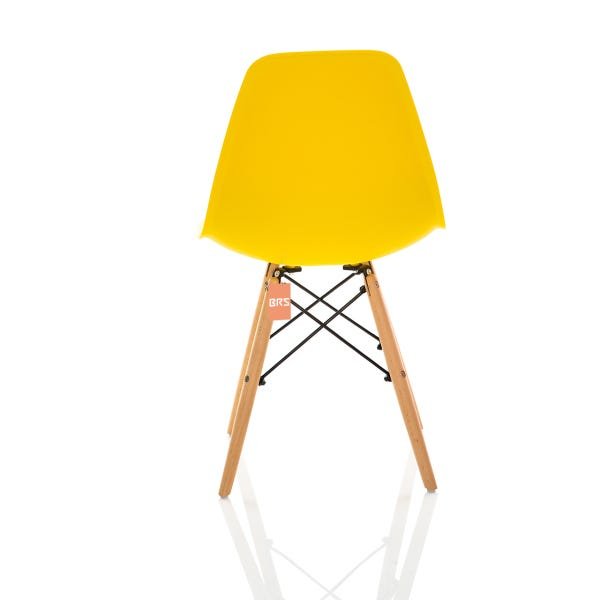 Kit 2 Cadeiras Charles Eames Eiffel Dsw - Amarela- Brs - 3