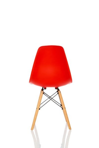 Kit 2 Cadeiras Charles Eames Eiffel Dsw - Vermelha - Brs - 2