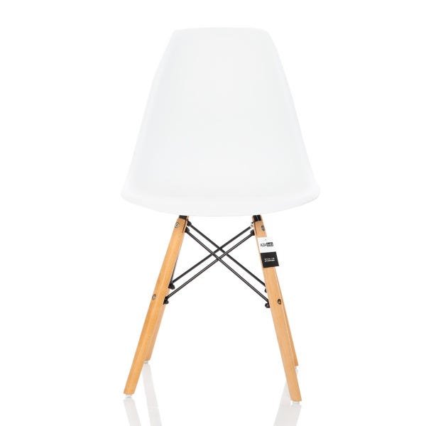 Kit 2 Cadeiras Charles Eames Eiffel Dsw - Branca - Brs - 2