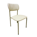 Ver imagem 2 de 2 Cadeira Lis Encosto Estofado Confortável para Area Gourmet
