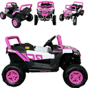 Ver imagem 3 de Carro Utv Elétrico Bang Toys Pulse Xr7 Rosa 12v com Controle Remoto