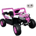 Ver imagem 1 de Carro Utv Elétrico Bang Toys Pulse Xr7 Rosa 12v com Controle Remoto