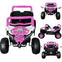 Ver imagem 2 de Carro Utv Elétrico Bang Toys Pulse Xr7 Rosa 12v com Controle Remoto