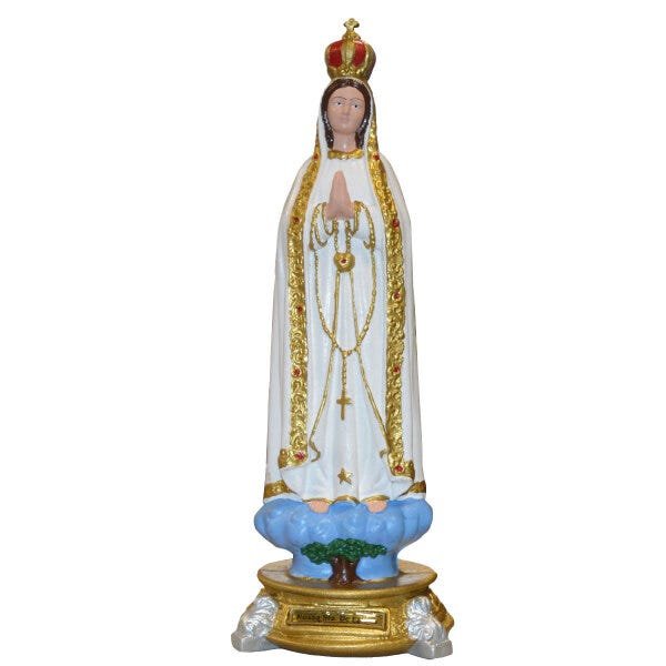 Imagem De Nossa Senhora De Fátima 40cm Inquebrável - 1