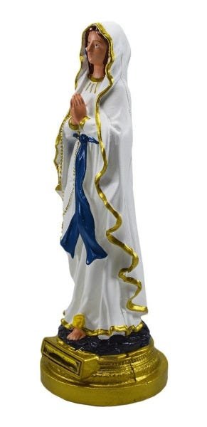 Imagem Nossa Senhora De Lourdes 30cm Inquebrável - 2