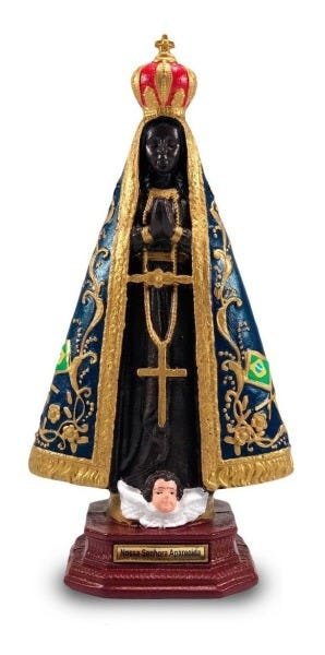 Imagem Nossa Senhora Aparecida Padroeira Do Brasil 32cm