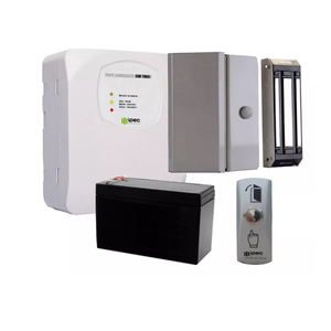 Kit Eletroimã M150 Ipec+ Fonte Nobreak,bateria, Botoeira C F