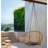 Cadeira de Balanço Suspensa para varanda Bege - 2