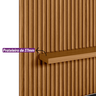 Painel Ripado Modular 180cm com Nicho Nature Off White Linea Brasil - 6