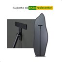 Ver imagem 3 de Espelho de Chão Flame Grande 150x50cm Formato Orgânico e Acabamento Sofisticado em Couro