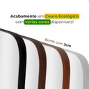 Ver imagem 4 de Espelho de Chão Flame Grande 150x50cm Formato Orgânico e Acabamento Sofisticado em Couro