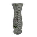Ver imagem 3 de Vaso alto trabalhado prata com samambaia artificial